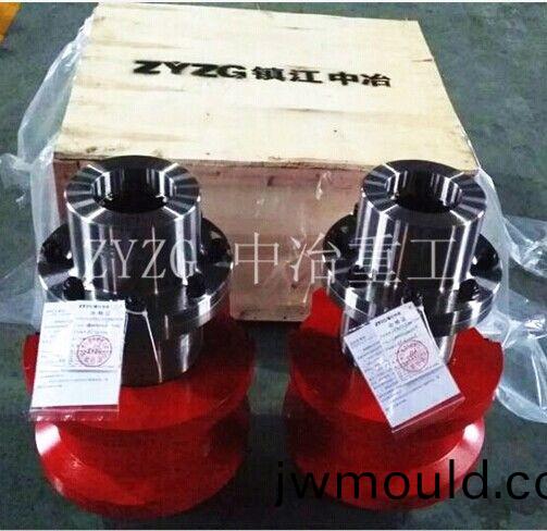 聯(lián)軸(zhou)器在(zai)正常載荷下,彈簧與齒接觸點之間的距離